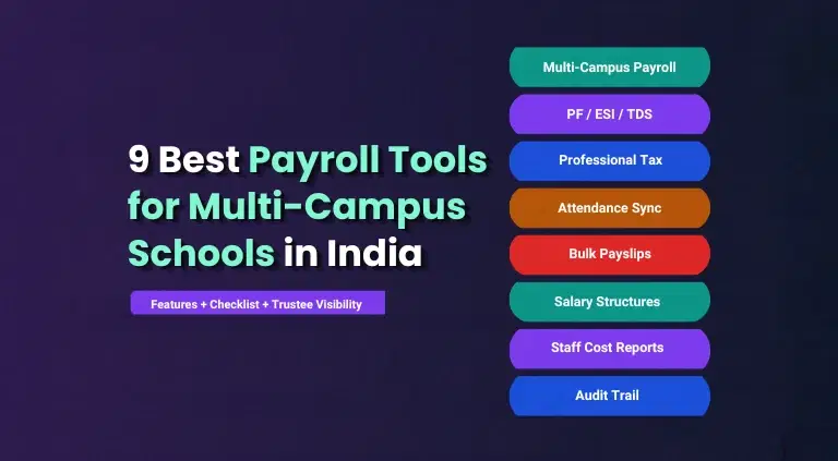 9 Best Payroll Tools for Multi-Campus Schools in India