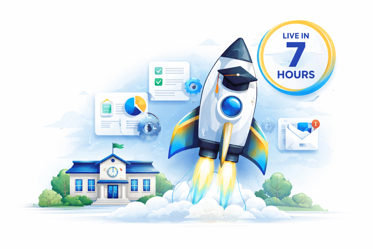 Go Live in 7 Hours - Quick EduMerge Platform Setup