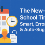 school timetable management