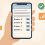 Mobile marks entry